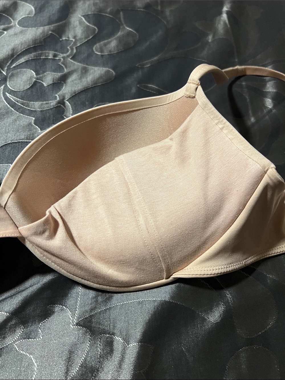 NWT SKIMS CustomFit Plunge Bra Clay 42C Removable Pads - Picture 8 of 11
